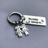 jewelaus Keychain Daddy / 2 Custom Baby Keychain