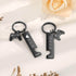 jewelaus Keychain Heart Shaped Couple Keychain