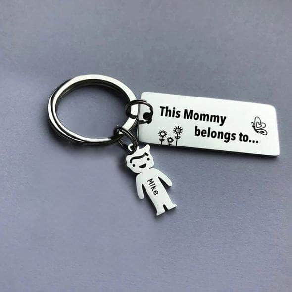 jewelaus Keychain Mommy / 1 Custom Baby Keychain