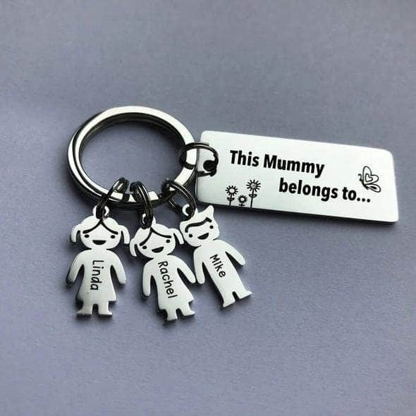 jewelaus Keychain Mummy / 3 Custom Baby Keychain