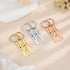 jewelaus Keychain Stainless Steel Couple Keychain