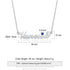 jewelaus Necklace Custom Birthstone Name Necklace