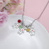 jewelaus Necklace Customizable Doll Birthstone Necklace