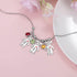 jewelaus Necklace Customizable Doll Birthstone Necklace