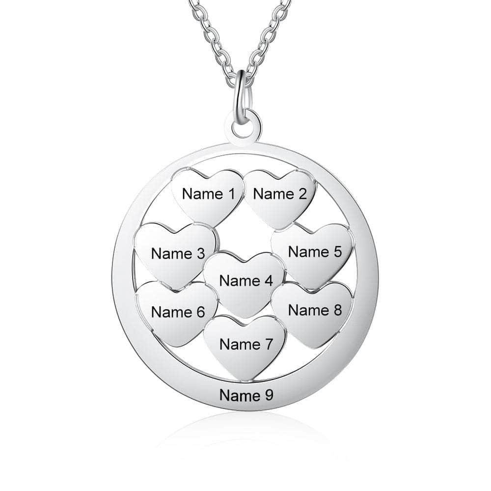 jewelaus Necklace Stainless Steel Stainless Steel Heart Necklace