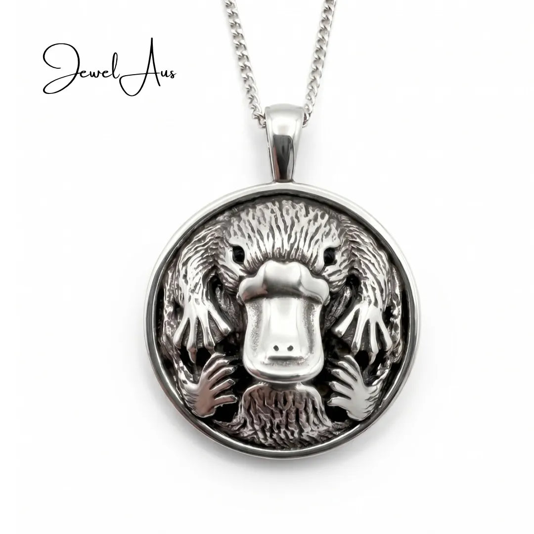 jewelaus necklace Sterling Silver Platypus Pendant