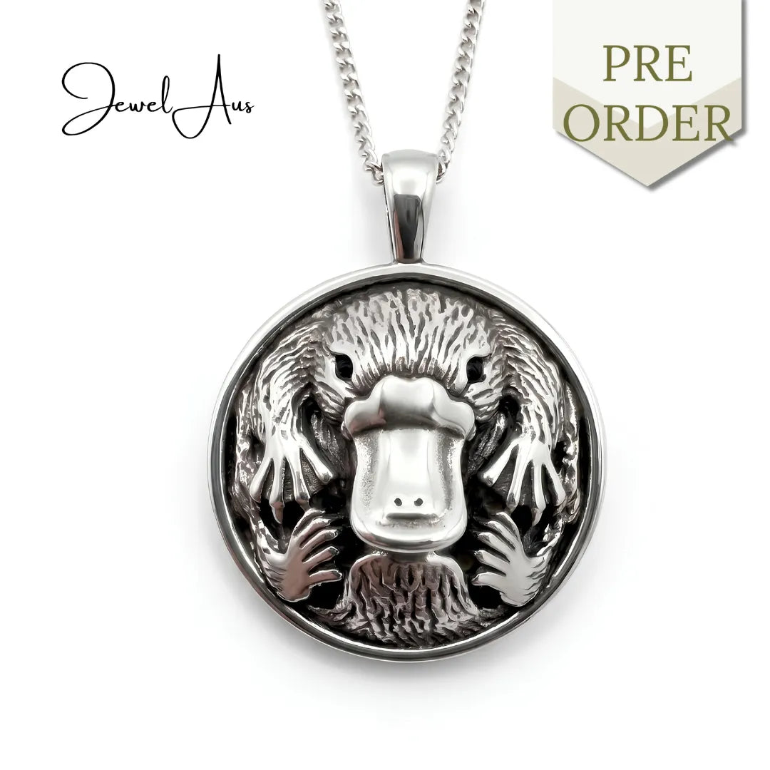 jewelaus necklace Sterling Silver Platypus Pendant