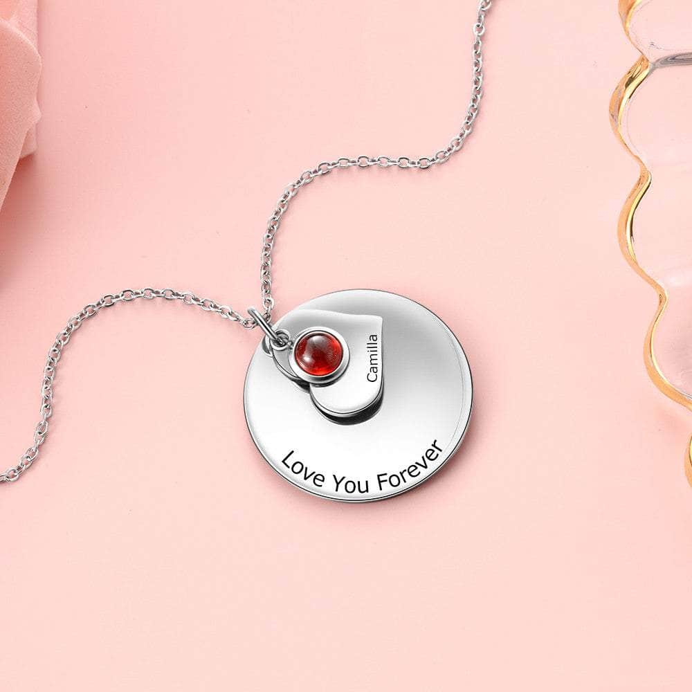 jewelaus Necklaces Birthstone Personalized Necklace