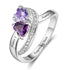 jewelaus Ring Custom Double Birthstone Ring