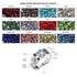 jewelaus Rings 10 / White Gold Plated Birthstone Rings with Names