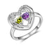 jewelaus Rings 6 S925 Silver Heart Shaped  Ring