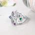 jewelaus Rings Birthstone Cross Rings