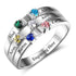 jewelaus Rings Birthstone Rings with Names