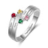 jewelaus Rings Personalized Birthstone Rings