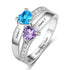 jewelaus Rings S925 Birthstone Name Rings