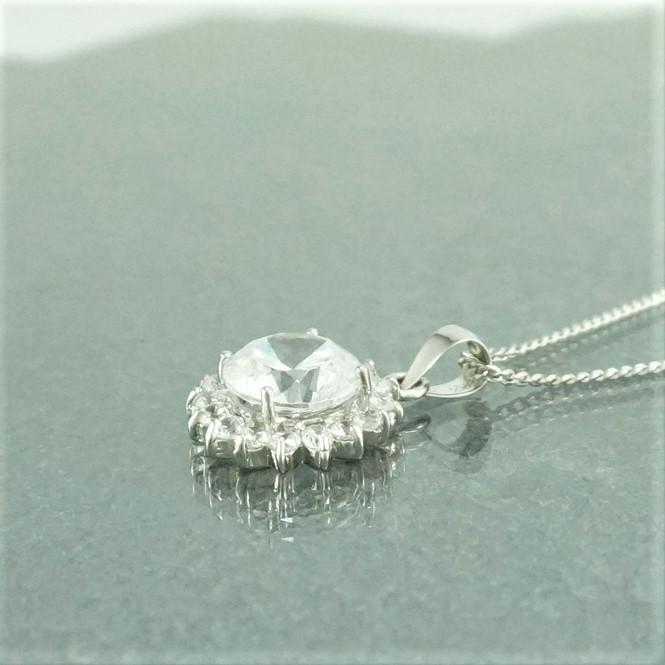MEWE-JEWELRY $10orless Silver Necklaces | Clear Gem Star Necklace