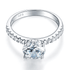mewe-jewelry.com CUSTOM ring Silver 2 Carat Created Diamond Ring
