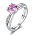 mewe-jewelry.com CUSTOM ring Silver Fancy Pink 1.25 Ct  Ring