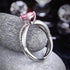mewe-jewelry.com CUSTOM ring Silver Fancy Pink 1.25 Ct  Ring