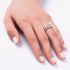 mewe-jewelry.com CUSTOM ring Sterling Silver 2-Pc Engagement Ring