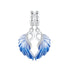 shipped in AUS CHARMS Blue Angle Wings Charm