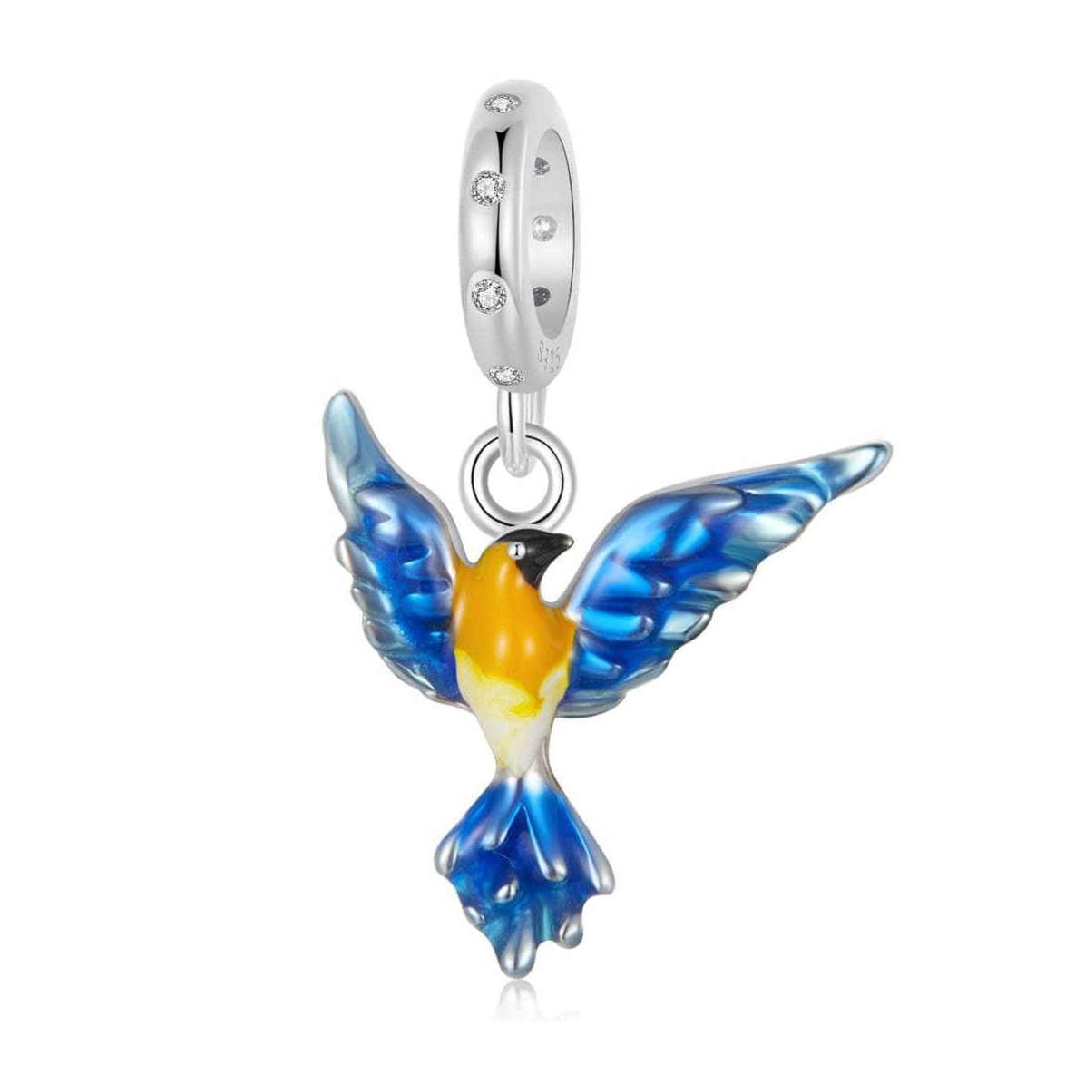 shipped in AUS CHARMS Blue Bird Charm