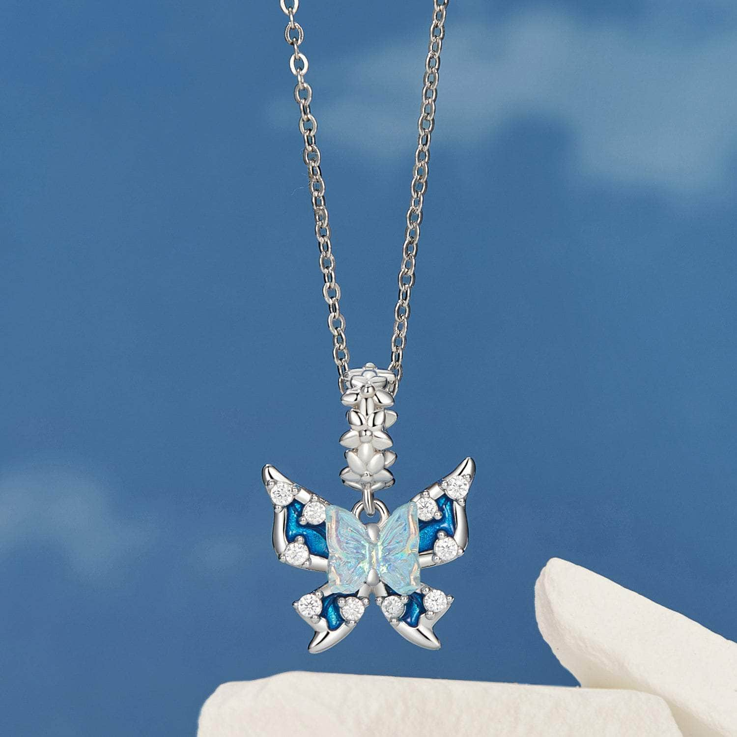 shipped in AUS CHARMS Blue Butterfly Charm