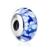 shipped in AUS CHARMS Blue Flower Murano Charm