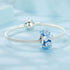 shipped in AUS CHARMS Blue Murano Charm