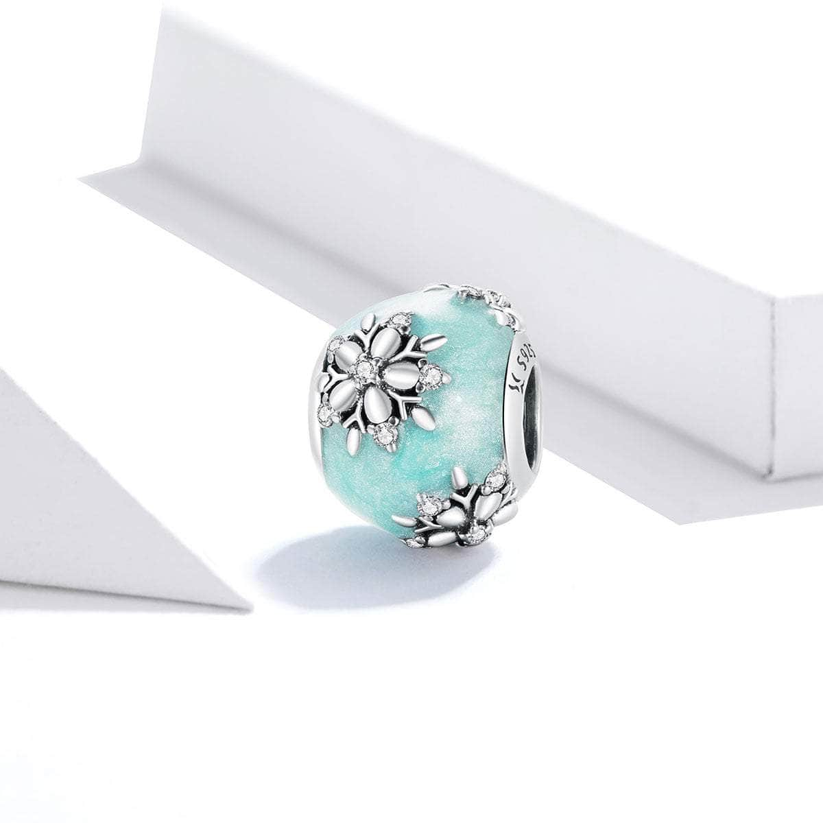 shipped in AUS CHARMS Blue Snowflake Charm