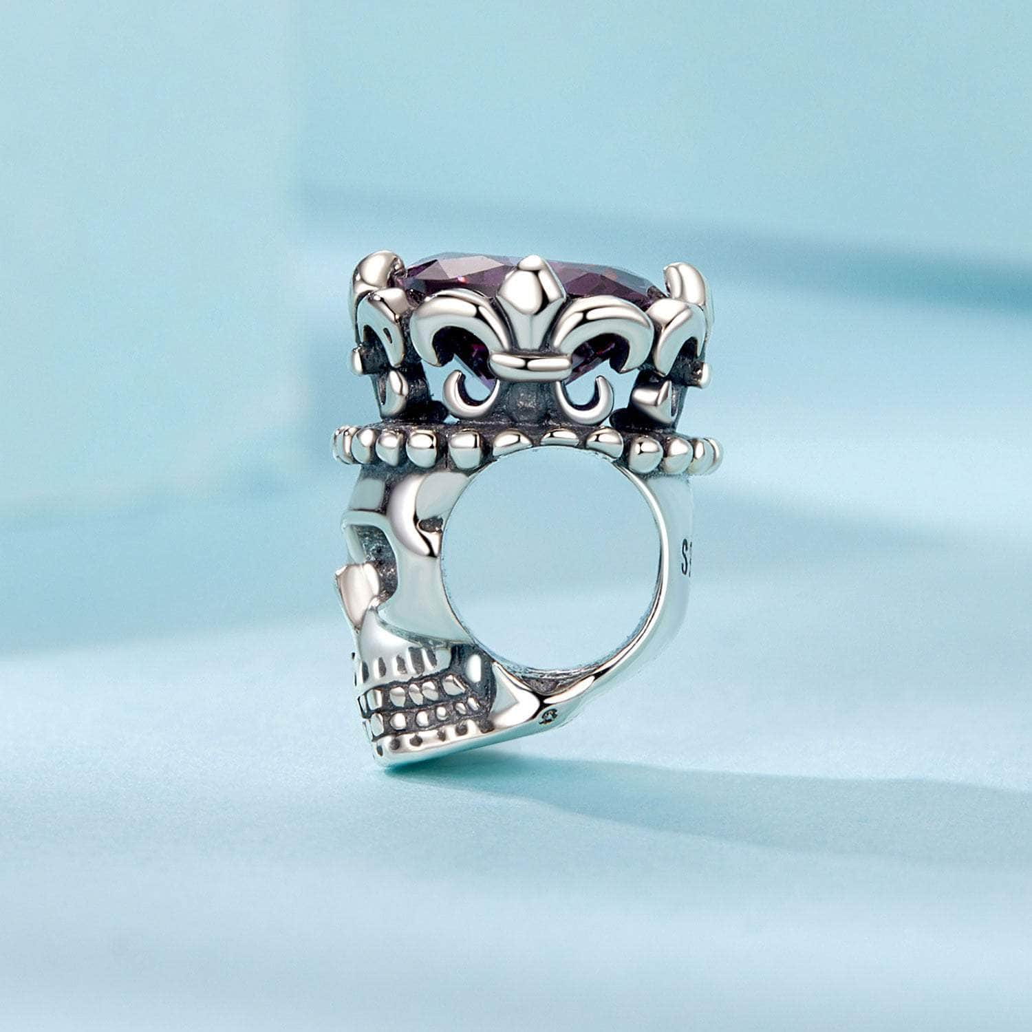 shipped in AUS CHARMS Crowned Skull Charm