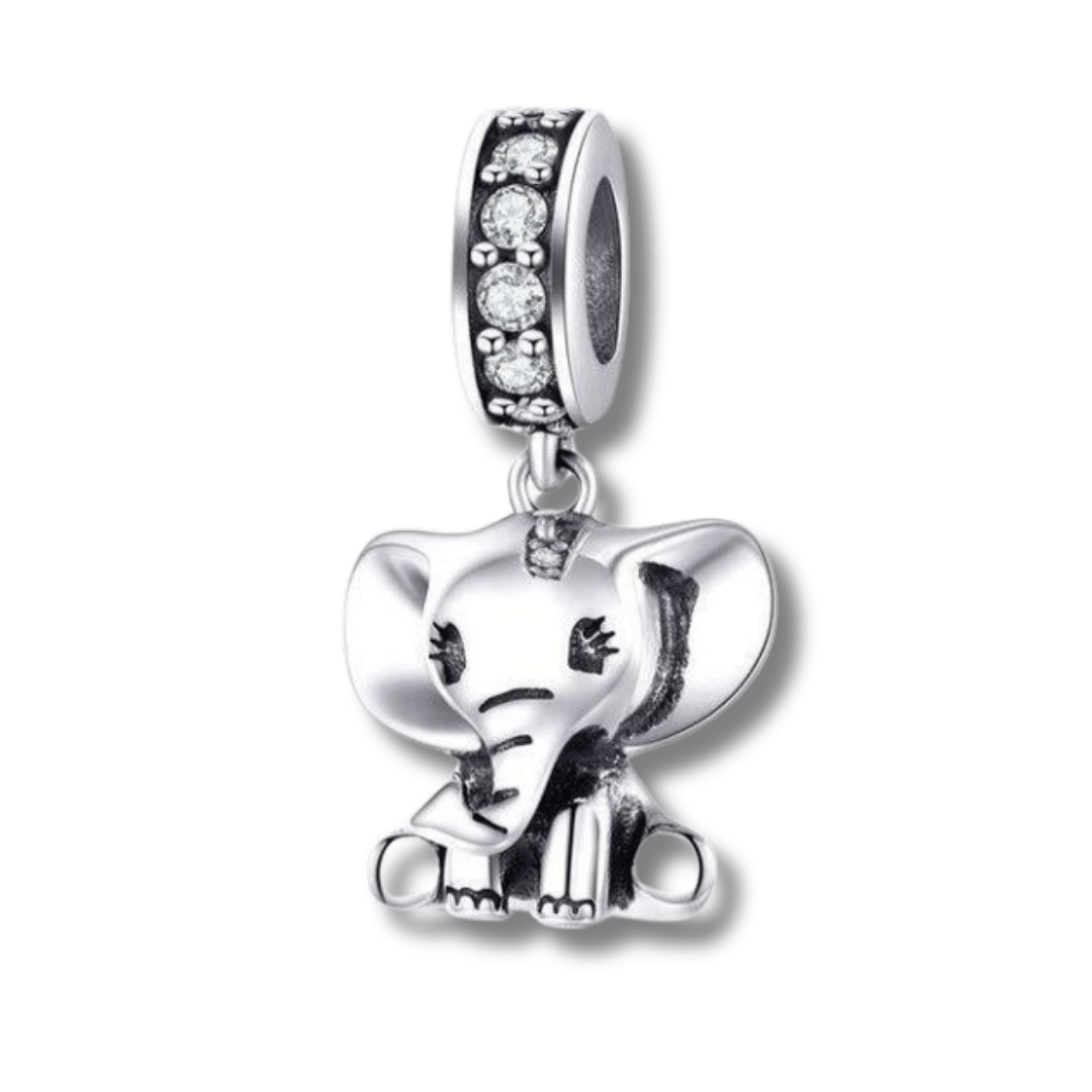 shipped in AUS CHARMS Cute Elephant Charm