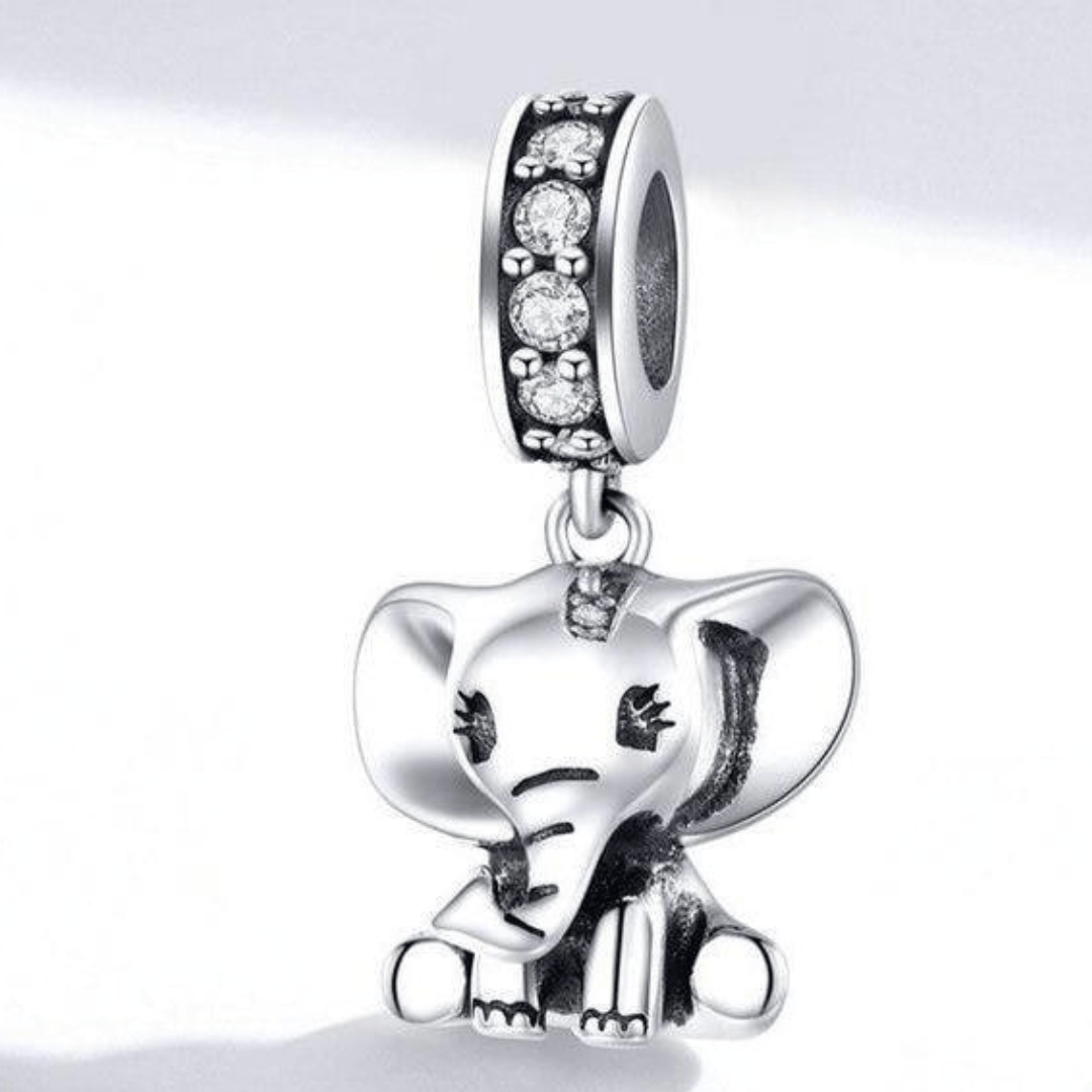 shipped in AUS CHARMS Cute Elephant Charm