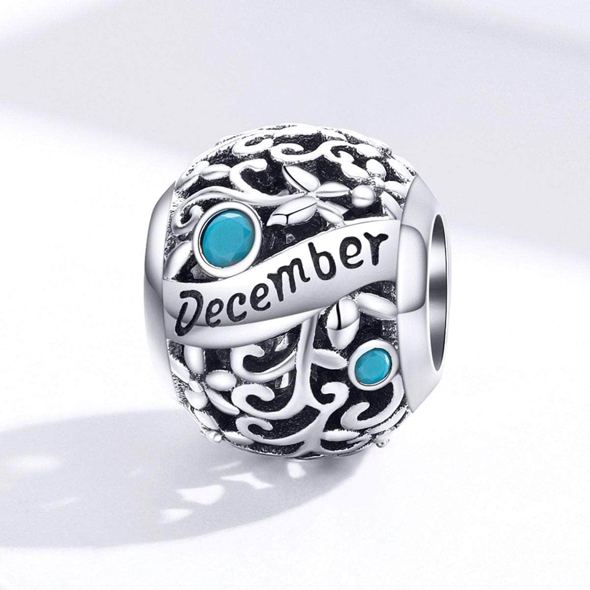 shipped in AUS CHARMS December Birthstone Charm