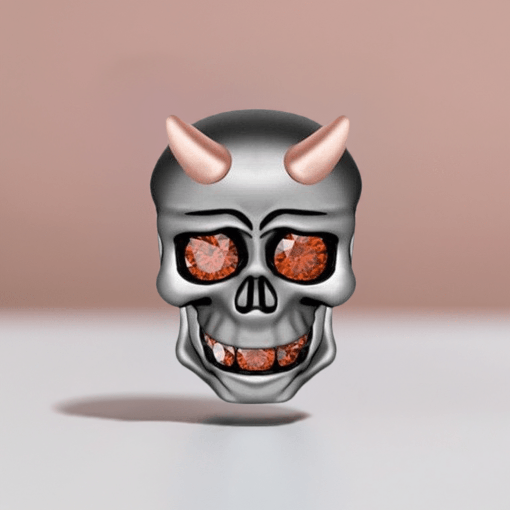 shipped in AUS CHARMS Demon Skull Charm