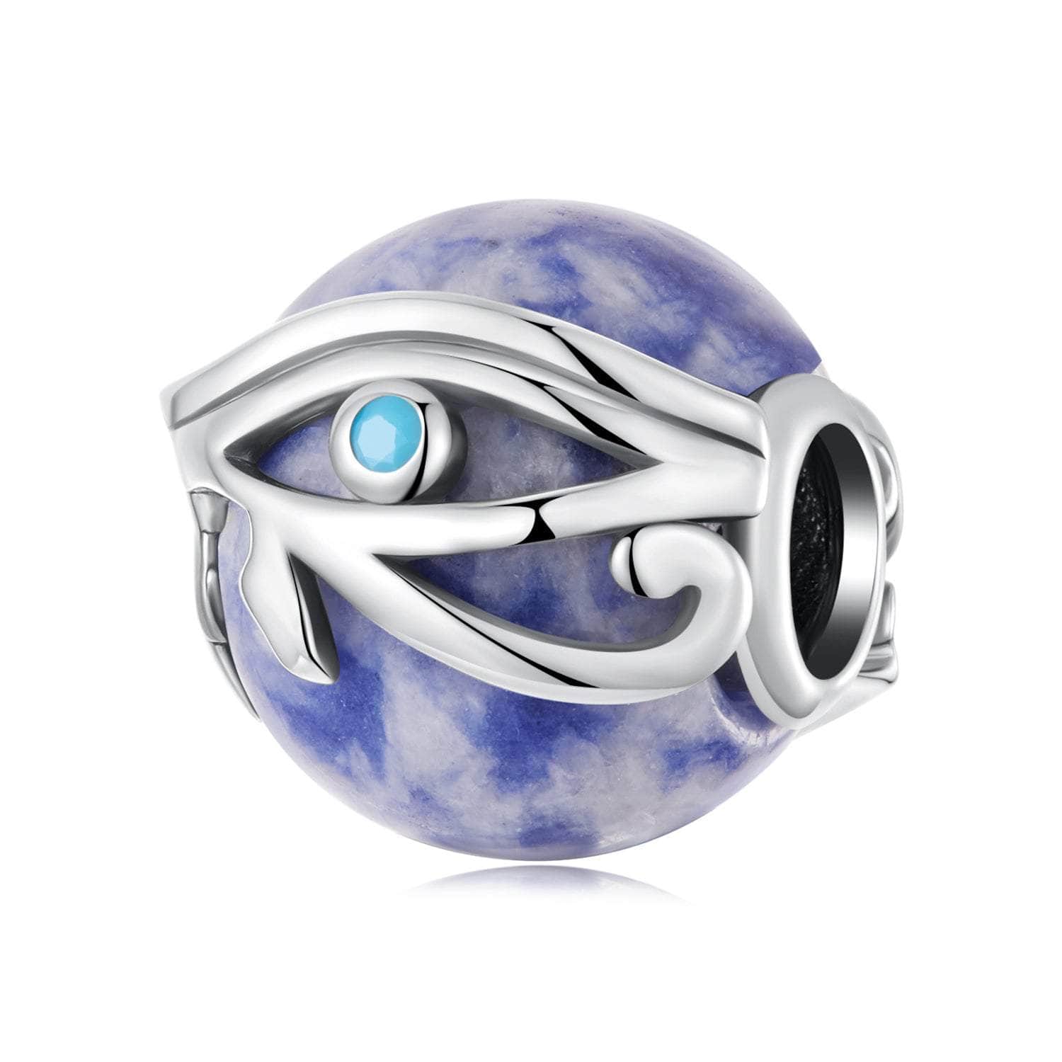 shipped in AUS CHARMS Eye of Horus Lapis stone charm