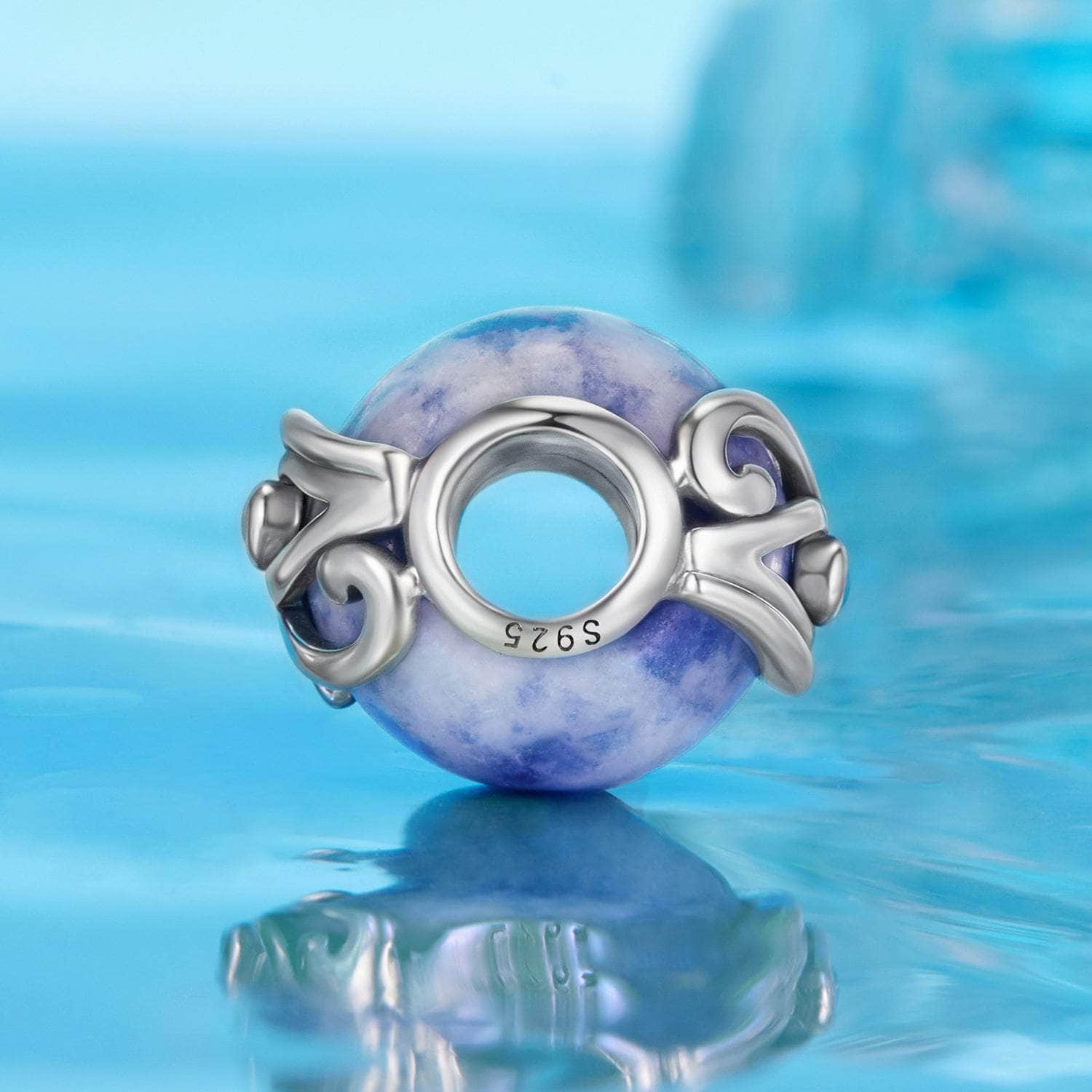 shipped in AUS CHARMS Eye of Horus Lapis stone charm