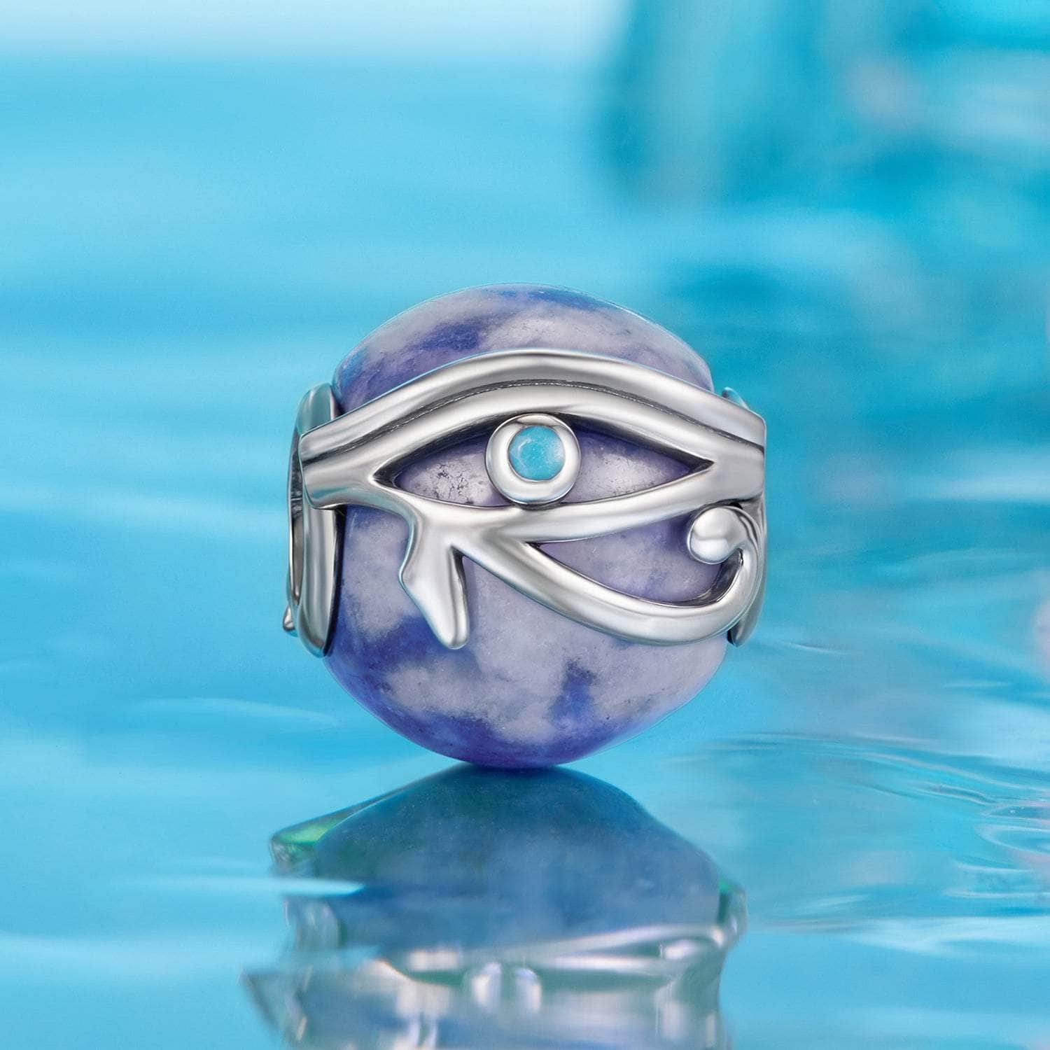 shipped in AUS CHARMS Eye of Horus Lapis stone charm