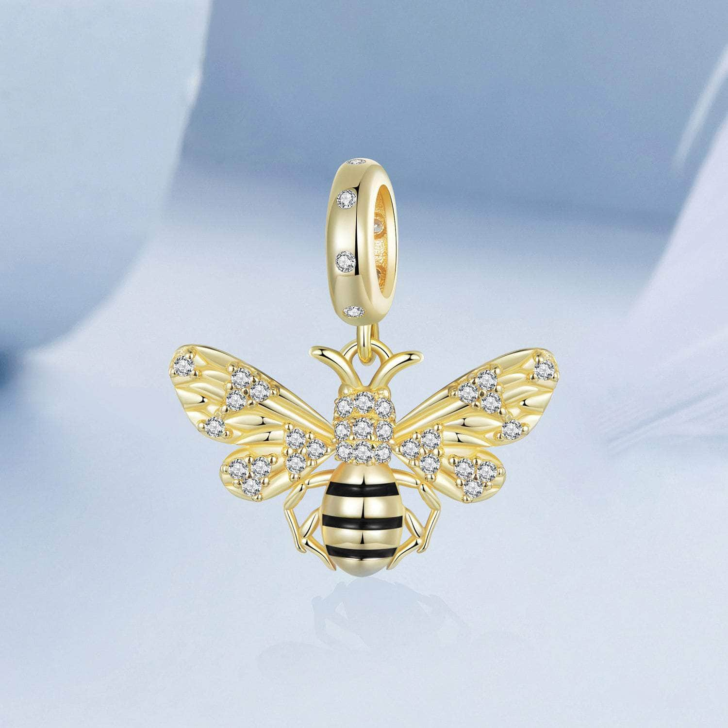 shipped in AUS CHARMS Golden Bee Charm