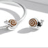 shipped in AUS CHARMS Happy Snail Charm