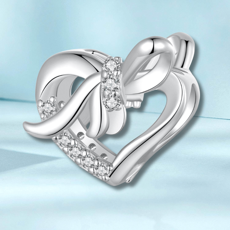 shipped in AUS CHARMS Hart And Bow Charm