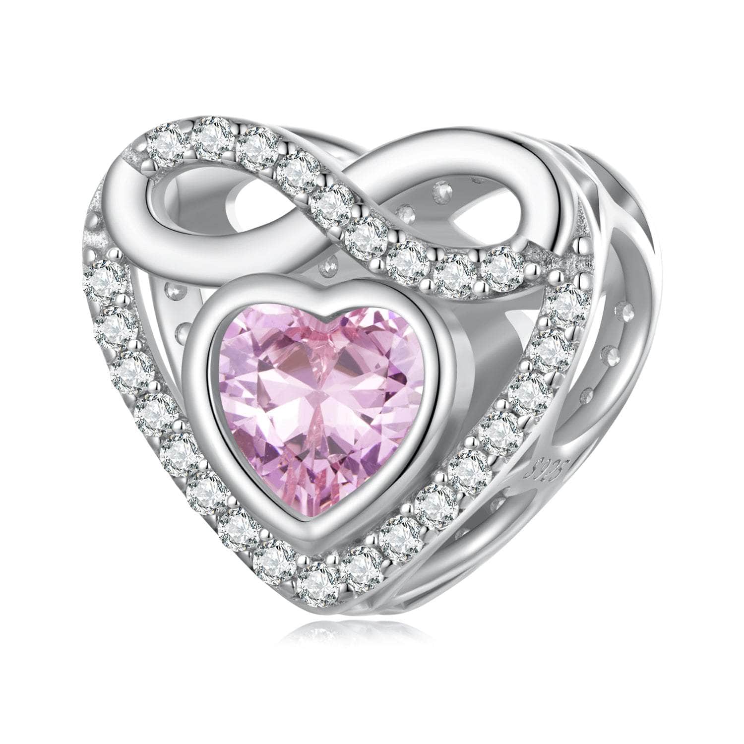shipped in AUS CHARMS Heart and Infinity Heart Charm