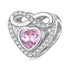 shipped in AUS CHARMS Heart and Infinity Heart Charm