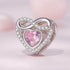 shipped in AUS CHARMS Heart and Infinity Heart Charm