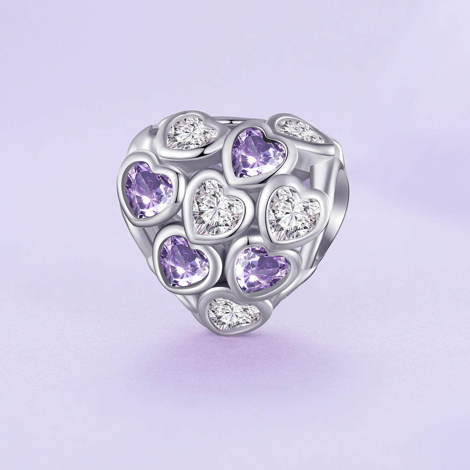 shipped in AUS CHARMS Hearts Within Hearts Charm