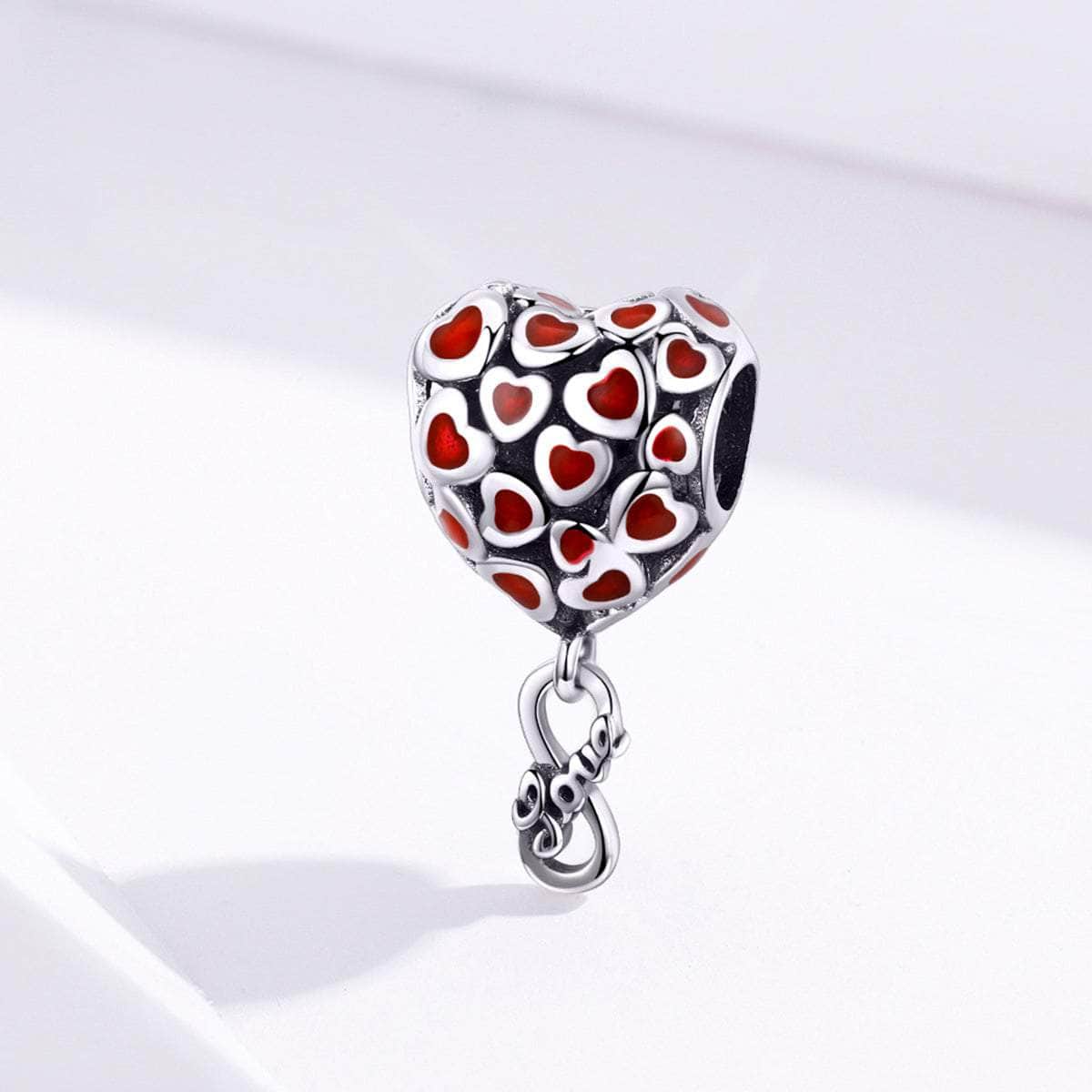 shipped in AUS CHARMS Infinity Heart Charm