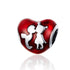 shipped in AUS CHARMS Kissing Heart Charm