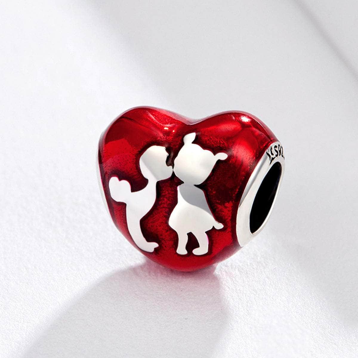 shipped in AUS CHARMS Kissing Heart Charm