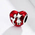 shipped in AUS CHARMS Kissing Heart Charm