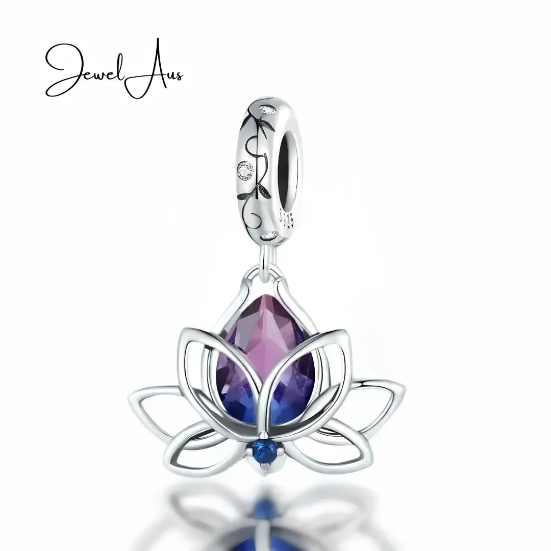 shipped in AUS CHARMS Lotus Charm